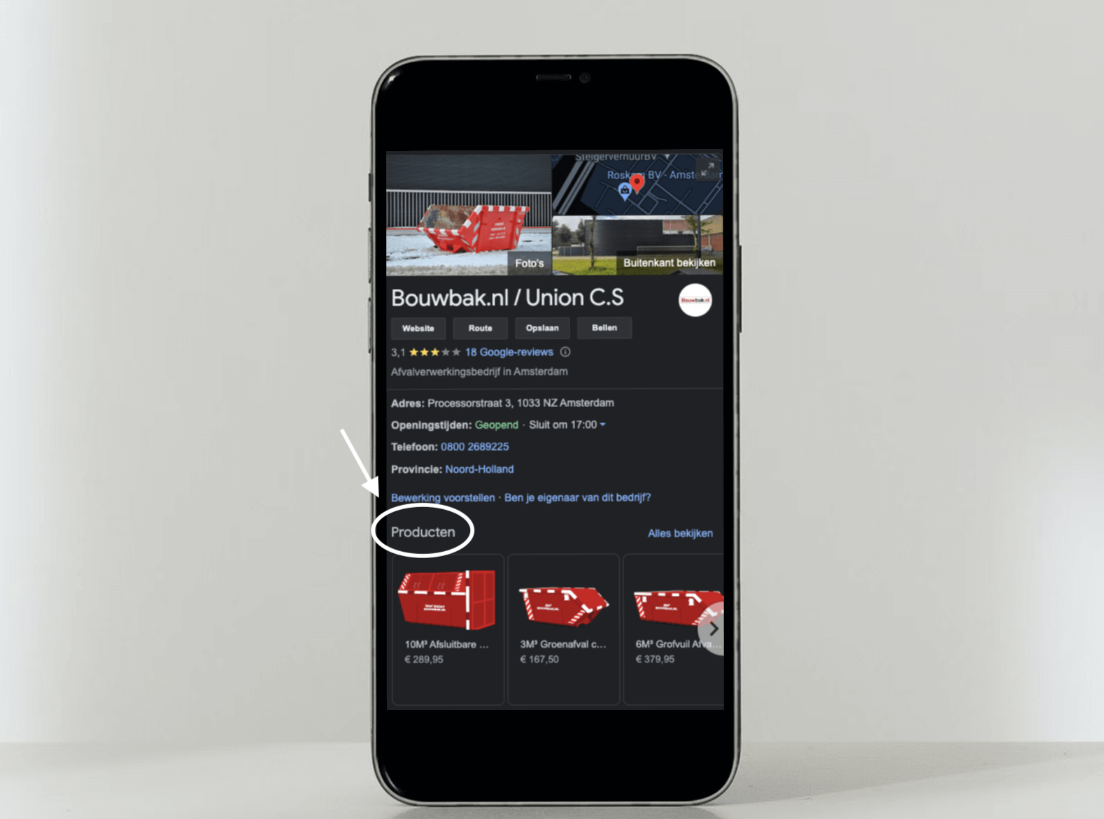 bouwbak-producten-google-bedrijfsprofiel