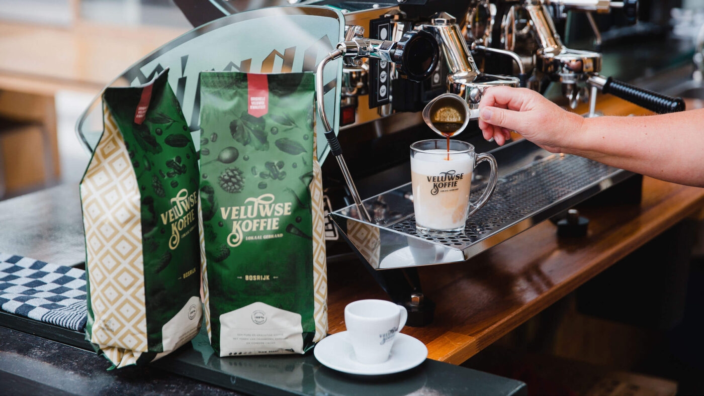 Veluwse Koffie Case Branding WAUW